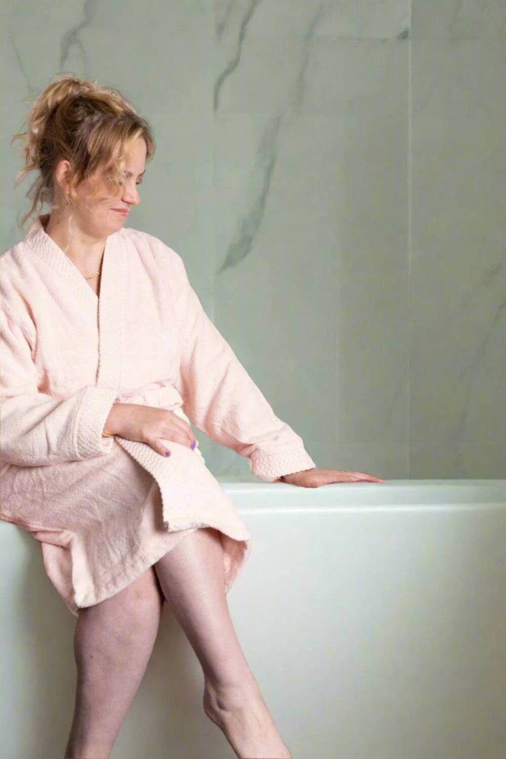 Luxury Hooded Egyptian Cotton Bathrobe - 500GSM