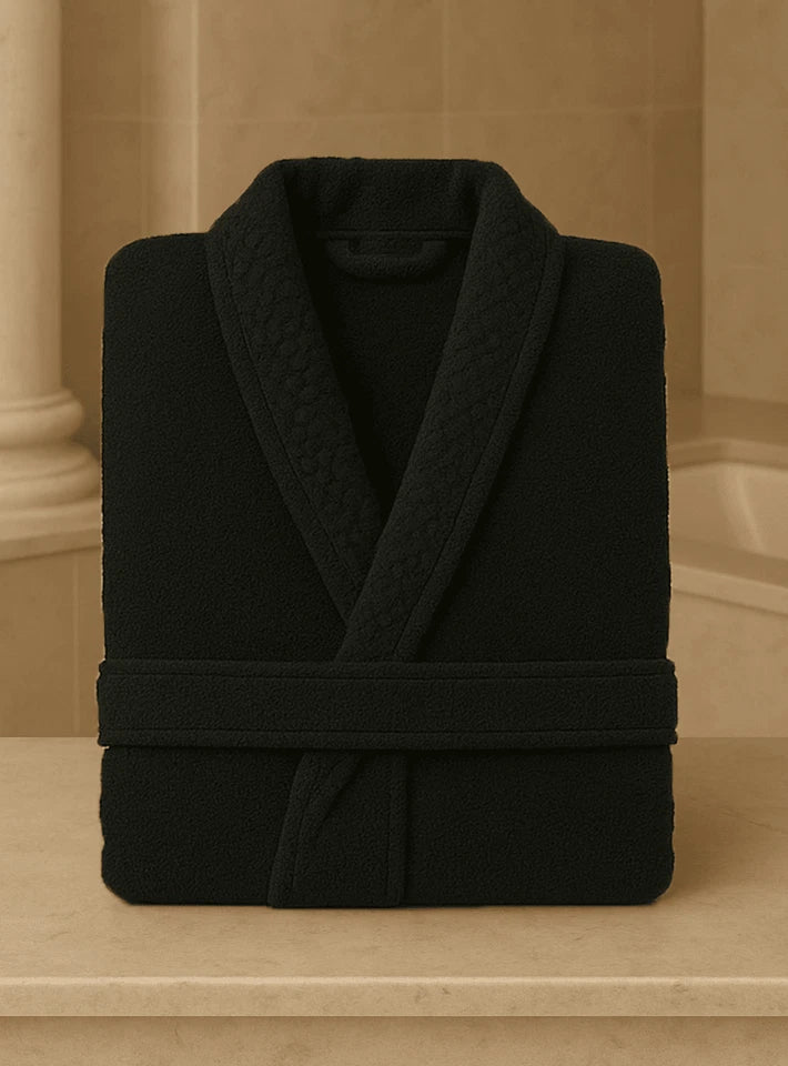 Luxury Hooded Egyptian Cotton Bathrobe - 500GSM