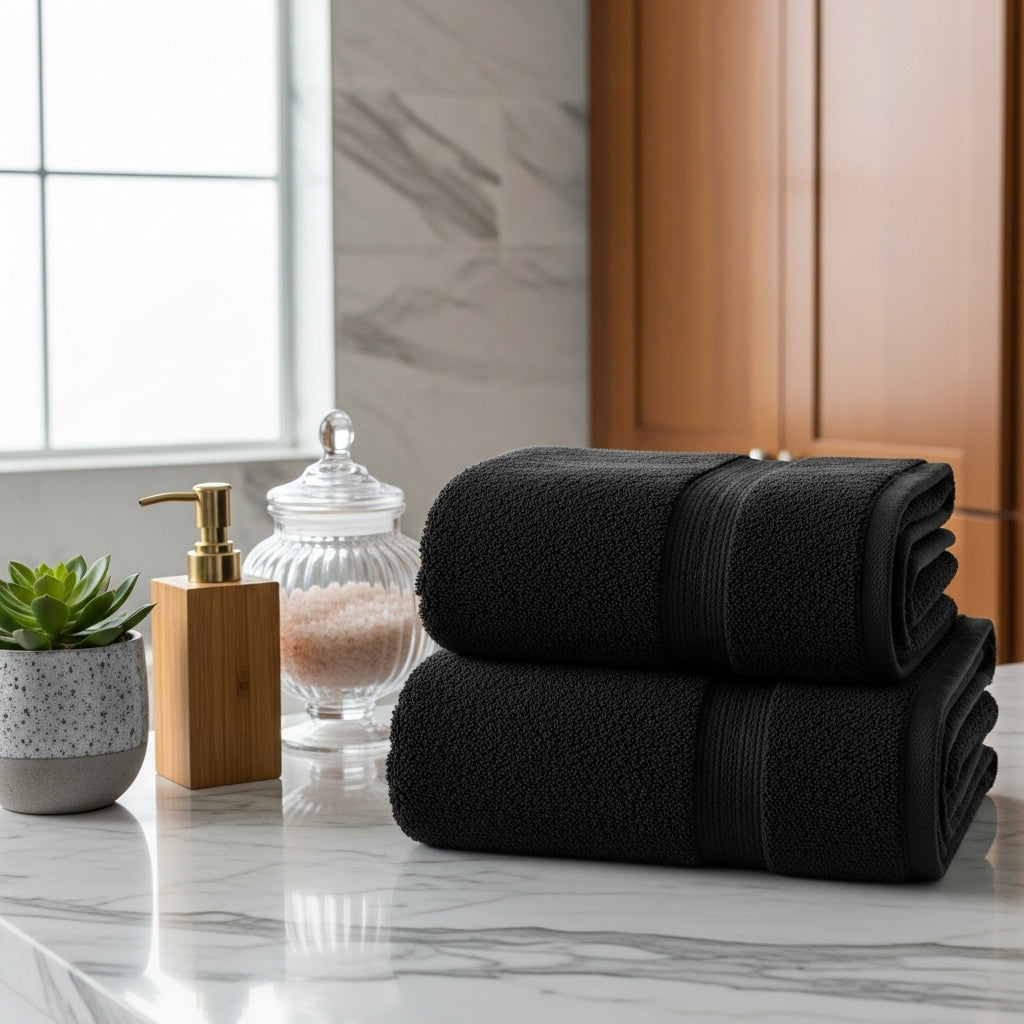 XL Bath Sheet - Pack of 2 (90x180cm) | 500GSM Cotton