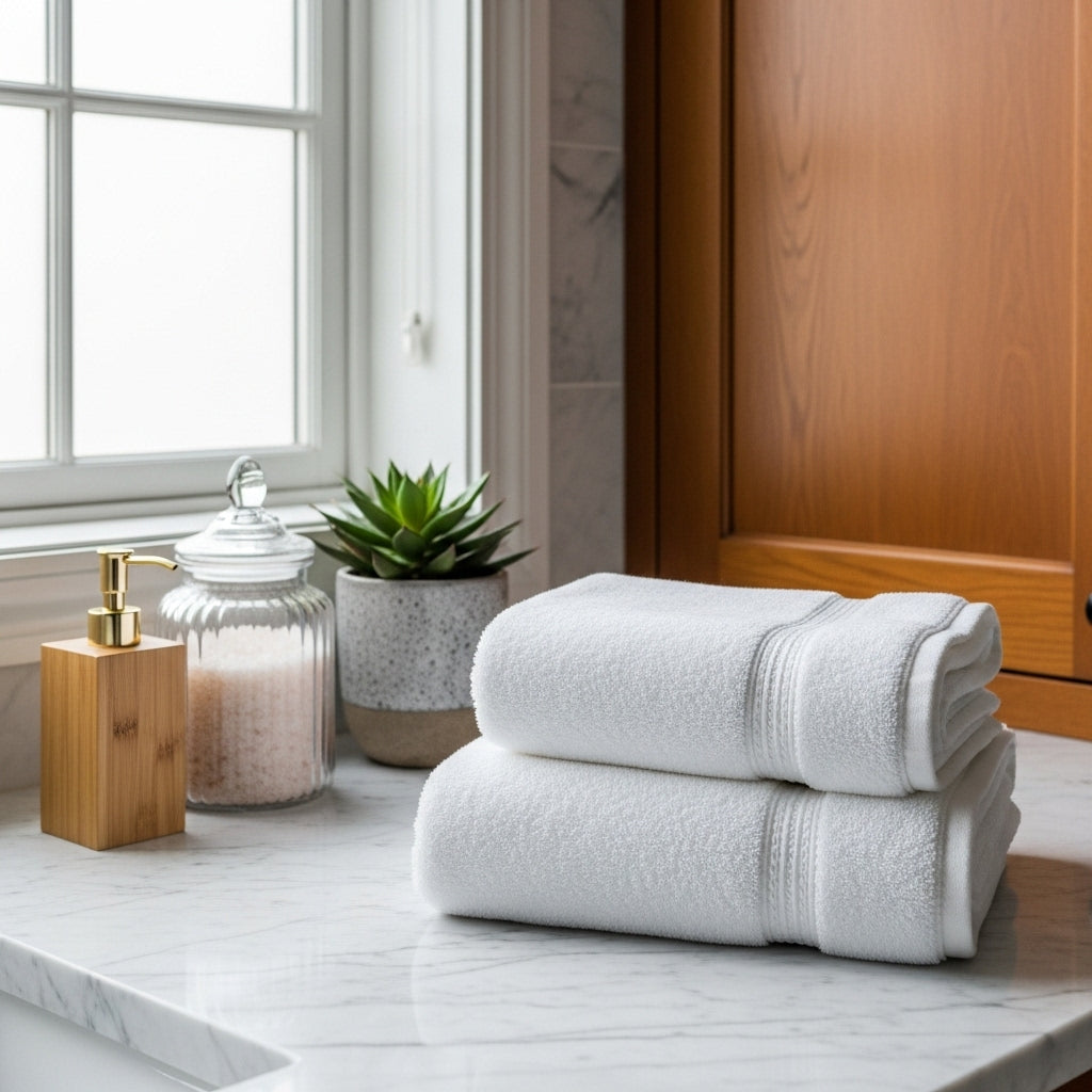 XL Bath Sheet - Pack of 2 (90x180cm) | 500GSM Cotton