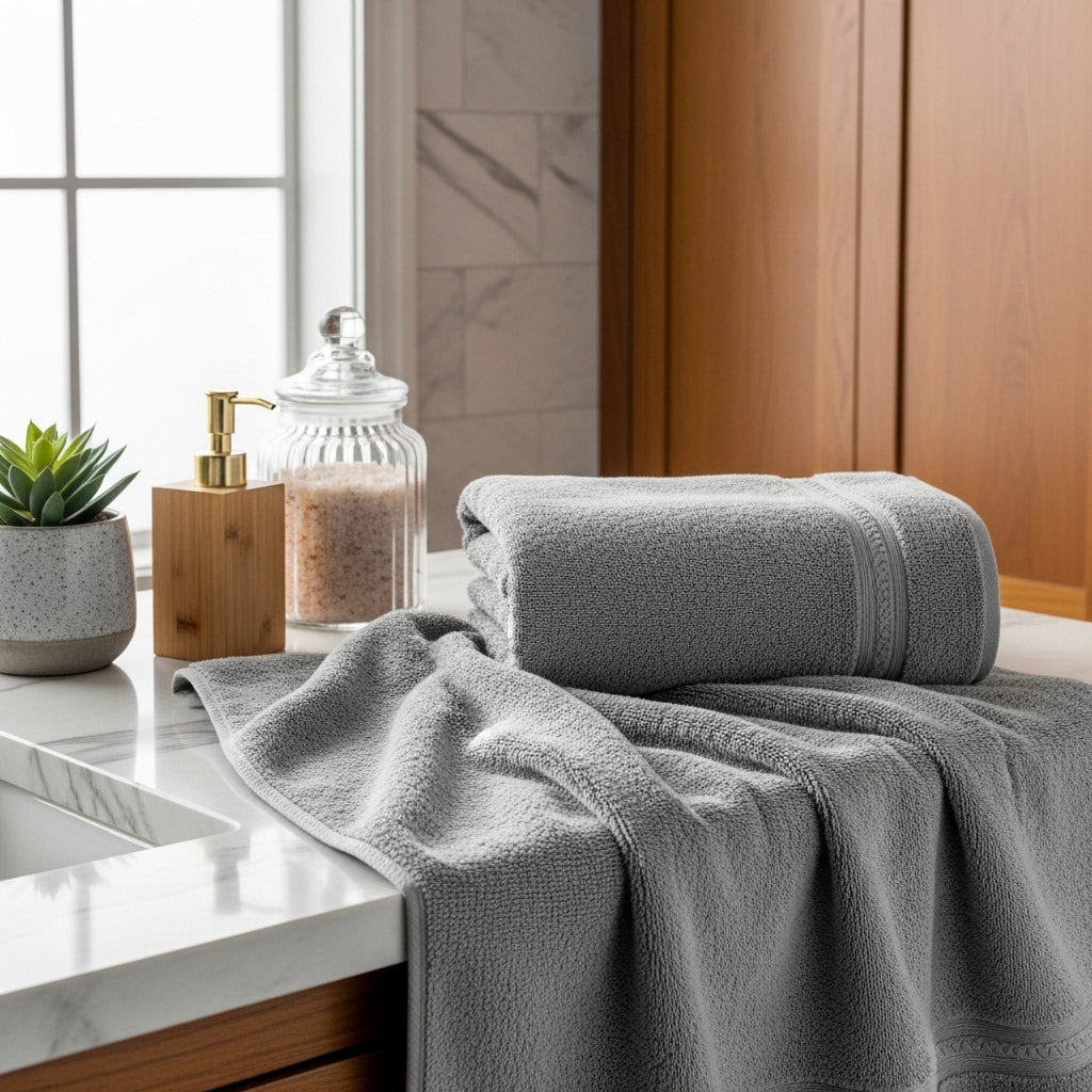 XL Bath Sheet - Pack of 2 (90x180cm) | 500GSM Cotton