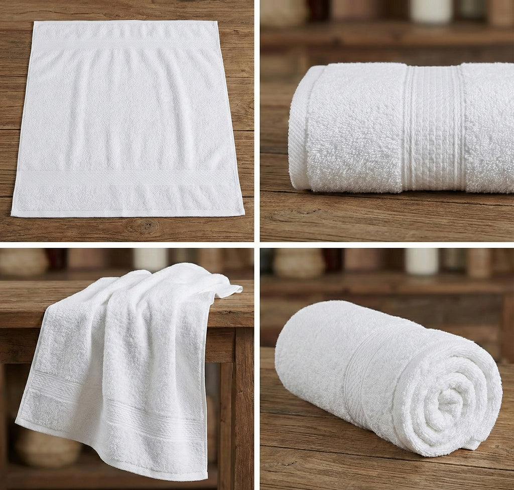 Luxury Cotton Bath Towel - Pack of 2 (500GSM)