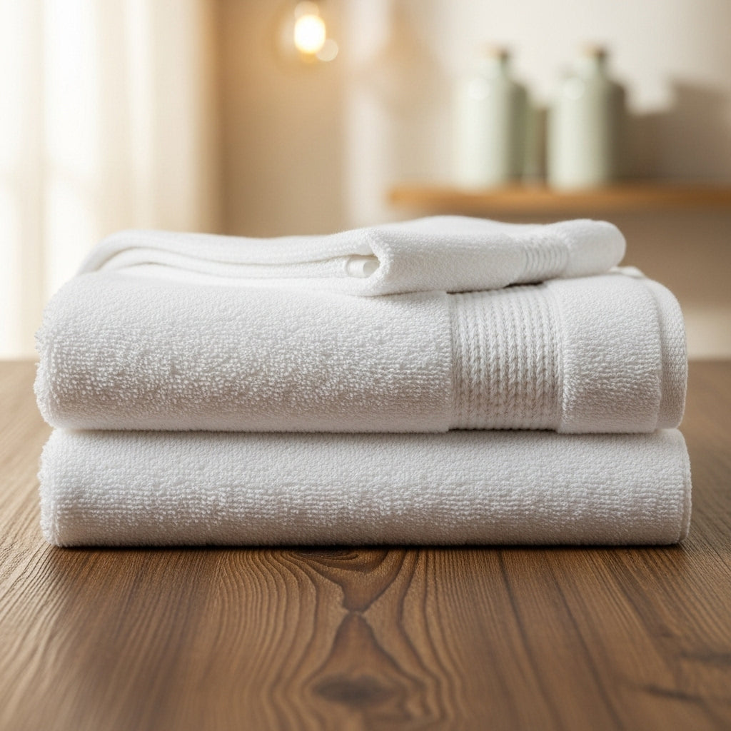 Luxury Cotton Bath Towel - Pack of 2 (500GSM)