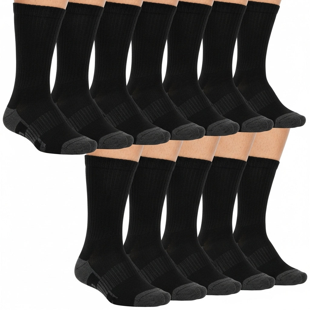 Heavy Duty Work Socks - Pack of 5 (Model 1010)