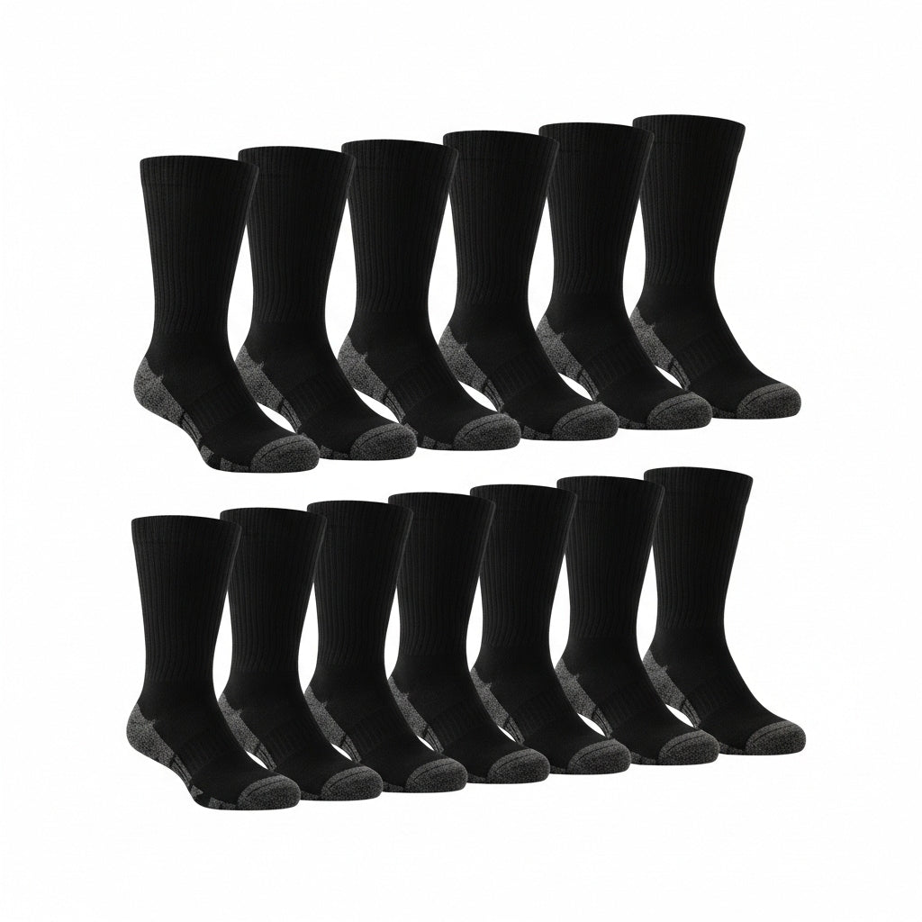 Heavy Duty Work Socks - Pack of 5 (Model 1010)