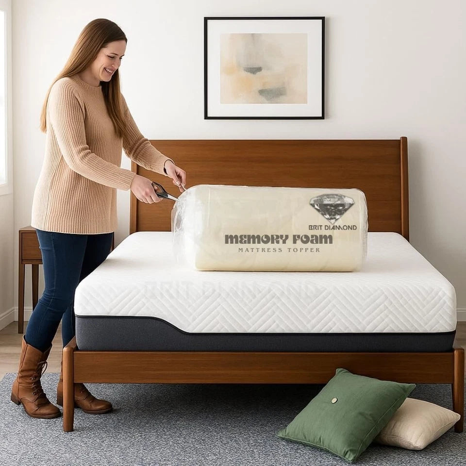 Moses Basket Foam Mattress - Breathable & Soft (Available in 3 Sizes)