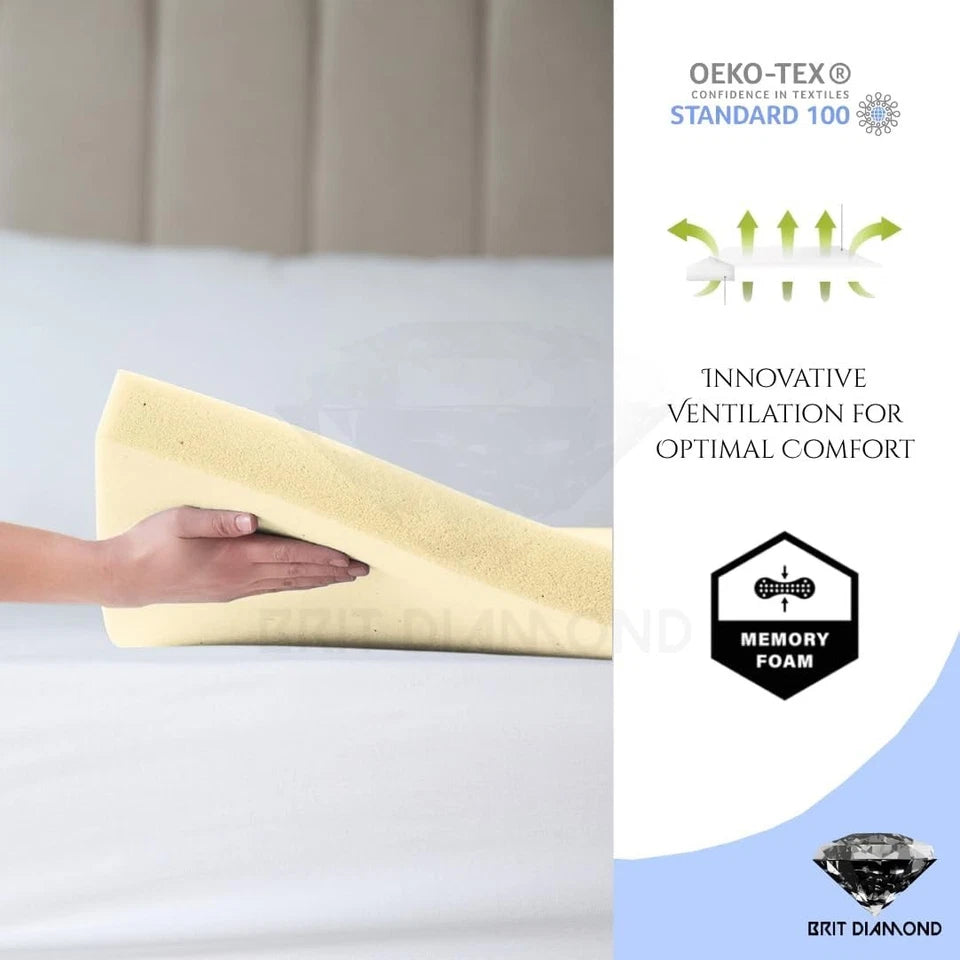 Moses Basket Foam Mattress - Breathable & Soft (Available in 3 Sizes)